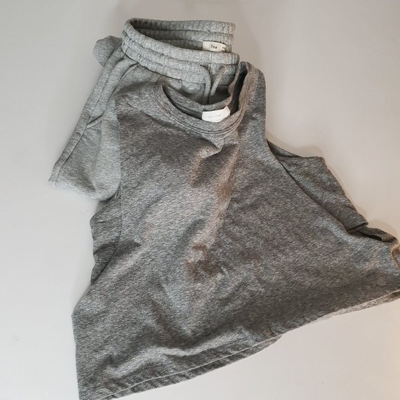 OAK + FORT Double Crop Tank Top - Picture 5 of 7